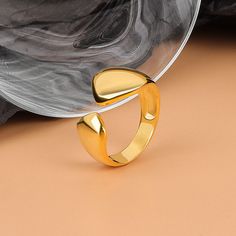 Style: Fashion OL Color: White Gold Color, Yellow Gold Size: Adjustable Opening Fashion Element: Geometry Rings Korean, Women Wedding Ring, Cluster Rings, Jewelry Wedding Rings, Valentines Jewelry, Female Fashion, Watch Necklace, Wedding Rings For Women, Cluster Ring