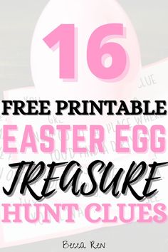 easter egg treasure hunt Scavenger Hunt Ideas For Adults