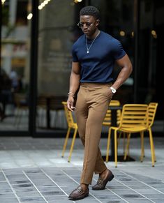 Black Men Casual Style, Guys Fashion Casual, Mens Smart Casual Outfits, Mens Business Casual Outfits, Black Men Fashion Casual, Classy Outfits Men, Black Men Fashion Swag, Mens Casual Outfits Summer, Dress Suits For Men