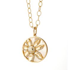 Jardin Flower Pendant Exquisite Yellow Gold Flower-shaped Jewelry, Yellow Gold Diamond Flower Jewelry, Elegant Mother Of Pearl Jewelry With Flower Charm, Gold Diamond Flower Shaped Jewelry, Elegant Yellow Gold Jewelry With Flower Charm, Gold Diamond Jewelry With Flower Shape, Yellow Gold Flower Pendant With Single Cut Diamonds, Yellow Gold Flower Pendant Jewelry With Brilliant Cut, Yellow Gold Diamond Flower Pendant Jewelry