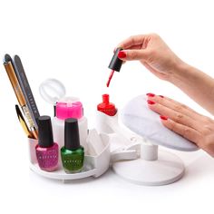 PRICES MAY VARY. ✔️Multi-angle Hand, Foot & Nail Tools: Nail polish holder can be easily moved to different directions adjust the nail polish the angle. With the slots inside Gel nail polish holder can hold different sizes of bottles. Rest your hands/foot on the pad in a tilted vertical position, more efficiently and much easier to do nail manicure/pedicure. ✔️Adjustable Nail Stand for painting nails: Ergonomically Design holder can be easily moved forward or backward. Designed to help hold your Nail Polish Stand, Gel Polish Nail Designs, Nail Base, Nail Polish Holder, Nail Station, Acrylic Nail Kit, Pedicure Set, Nail Polish Bottles, Nail Swag