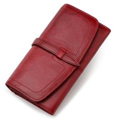 Details:  Material: Genuine Leather Size:  Approx. 7.3 X 3.7X1.2 inch when closed. Color:  Black Red Green Blue Brown Construction: Handcrafted Product Description This elegant product has been handcrafted by skilled manufacturers in soft leather with a rich scale grain.  It not only makes for a wonderful every-day accessory for you, but is also the perfect gifting option for any occasion, including but not limited to, birthdays, anniversaries, and Christmas!  Purchase one (or more) today and br Classic Portable Wallet As A Gift, Classic Wallet As A Gift, Classic Wallet Suitable For Gifts, Classic Gift Wallet, Handbag Card, Magic Wallet, Zipper Coin Purse, Ladies Wallet, Wallets For Women Leather