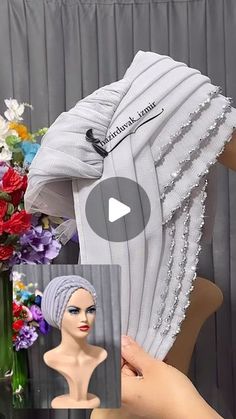 Turban Outfit, Turban Tutorial, Abaya Designs Latest, Diy Fashion Scarf, Rhinestone Projects, Embroidery Bracelets, Hair Accessories Pearl, Fashion Sewing Tutorials