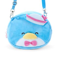 Tuxedo Sam Plush Face Mini Purse A kind smile can brighten anyone’s day! Only the sweetest expression from your favorite Sanrio Characters accent this soft-to-the-touch, crossbody bag. With an adjustable strap, plush exterior, and unique embroidered details, you’ll want to reach for this bag any chance you can! ♡ Adjustable strap ♡ Converts to a pouch ♡ Plush Poly, nylon material ♡ Embroidered details on front and back 15×9×13cm approx. Tuxedo Sam Plush, Sanrio Tuxedo Sam, Tuxedo Sam, Pop Bag, Bat Jewelry, Pride Shoes, Vintage Ootd, Spider Jewelry, Retro Purse