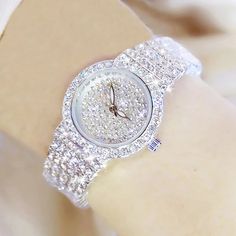 Full Inlaid Diamond Women Watche Quartz For Women Wristwatch Rose Gold Watches Women, Diamond Dress, Gold Watches Women, Rose Gold Watches, Luxury Diamonds, Women Watches, Rose Gold Watch, Women Wrist Watch, Women's Watch