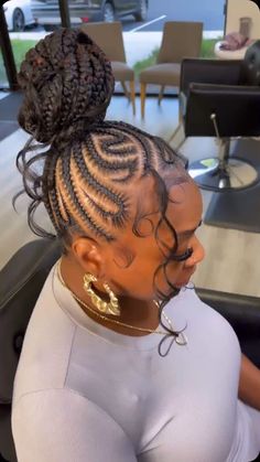 70 cute must try stitch braids hairstyles and designs featuring boho stitch braids, 4 stitch braids, braided ponytails and more. Feedin Braided Ponytail Hairstyles, 350 Stitch Braids, Stitch Braided Bun, Back To Hairstyles For Black Teens, Braided Ponytail Hairstyles Cornrow, Stitch Braids Low Bun, Stitch Braids With Design And Curls, Design Braided Ponytail, Braids For Black Women Updo