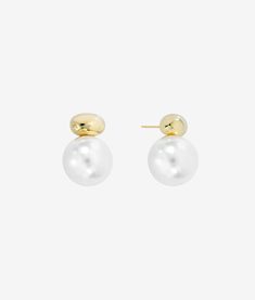 Refined 14k Gold Round Earrings, Timeless White 14k Gold Earrings, White 14k Gold Timeless Earrings, Timeless Yellow Gold Round Pearl Earrings, Timeless Gold Round Pearl Earrings, Single Round 14k Gold Pearl Earring, Timeless White Pierced Earrings, 14k Gold Round Single Pearl Stud Earring, Timeless Round Pearl Drop Earrings