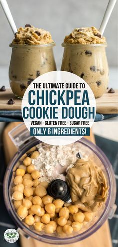 the ultimate guide to chickpea cookie dough for only 3 ingredients in one bowl