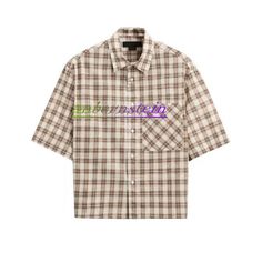 Men's retro plaid short lapel short sleeve casual shirt fashion 2688340 710                   Notice: Please allow slight (±1cm)manual measurement deviation for the data. Due to the light and screen difference, the item's color may be slightly different from the pictures. Please  understand. Make sure you don't mind before you bid. Thanks.               PaymentDelivery detailsTerms of salesAbout usContact us Payment              Please send payment within 3 days after the auctions closed.We don't keep item and will send unpaid strike if didn't get payment within 7 days.If you have any problem on payment.please contact us！                Delivery details           1.Economic shipping:usually it will take about 11-20 days,if it is over 25 days,just tell us,will check for you.      2.Standard Summer Plaid Button-up Short Sleeve Shirt, Classic Plaid Short Sleeve Shirt For Summer, Summer Casual Plaid Shirt, Relaxed Fit Plaid Collared Short Sleeve Shirt, Relaxed Fit Collared Short Sleeve Plaid Shirt, Collared Plaid Short Sleeve Shirt With Relaxed Fit, Plaid Collared Short Sleeve Shirt With Relaxed Fit, Classic Plaid Shirt For Summer, Plaid Short Sleeve Shirt With Relaxed Fit