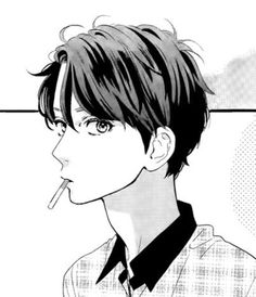 manga, hirunaka no ryuusei, and anime image Satsuki Shishio, Quote Anime, Boy Anime, Manga Cute