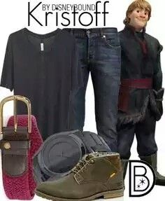 Anna and Kristoff disneybound Disneybound Guys, Kristoff Disneybound, Disneyland Fashion, Frozen Outfits, Disney Gear, Disney Clothing