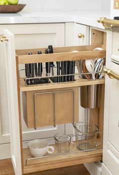 This San Francisco Kitchen's Clever Cabinets Hide It All, From Knives to a Step Stool