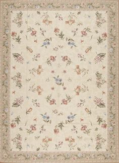 Highland Needleworks Handmade Flatweave Wool Ivory/Beige Rug Cottagecore Rug, Floral Rugs Living Room, Blush Rug, Bird Rug, Cottage Rugs, Needlepoint Rugs, Floral Carpet, Floral Nursery, Beige Area Rug