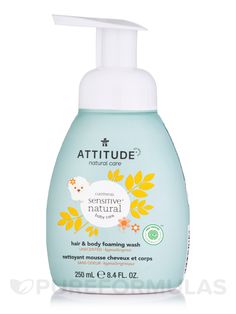 ATTITUDE’s Sensitive Skin 2-in-1 Natural Hair & Body Foaming Wash is formulated for babies with exceptionally delicate skin. With practical and easy-to-use pump, their natural formula is made to keep their extra sensitive skin extra happy — using natural ingredients like calming oatmeal to relieve dry, irritated scalps and skin. It’s EWG VERIFIED™ because they only want the best for you and your family. Fresh And Clean Body Wash, Baby Dove Body Wash, Antibacterial Body Wash, Body Foam, Baby Body Wash Set, Baby Body Wash, Foaming Body Wash, Herbal Coffee, Smoothie Bowl Healthy