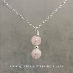 Rose Quartz Pendant Necklace 925 Sterling Silver, Minimalist Crystal Necklace, Necklace For Girlfriend The Stone- Rose Quartz Is A Member Of The Quartz Family With A Sweet Soft Pink Hue. Historically Thought To Prevent Early Ageing, It Is Believed The Egyptian Queen Cleopatra Placed Pieces Of Rose Quartz In A Milk Based Facial And Bath Elixirs. Greek And Roman Myths Were The First To Attach The Symbol Of Love To This Stone And Still Today It Is Considered The 'Stone Of Love' Promoting Love On Al Pink Gemstone Birthstone Necklace In Sterling Silver, Silver Pendant Crystal Necklace For Mother's Day, Silver Crystal Pendant Necklace For Mother's Day, Mother's Day Silver Pendant Crystal Necklace, Sterling Silver Pendant Crystal Necklace For Her, Dainty Sterling Silver Birthstone Necklace With Natural Stones, Minimalist Sterling Silver Birthstone Necklace For Jewelry Making, Rose Gold Sterling Silver Pendant Crystal Necklace, Minimalist Sterling Silver Birthstone Necklace For Mom