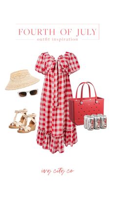 Meet the Picnic Dress - the epitome of summer charm & fun! Crafted from vibrant red + white large gingham print fabric, this dress is a made for classic picnics + sunny days. The neckline adorned with darling ruffle detail exudes sweet femininity, while the puff sleeves add a stylish touch. With its tiered skirt featuring convenient pockets & a nursing-friendly design, the Picnic Dress ensures you can enjoy every moment! Available in sizes XXS-5X & matching minis + baby!! 4th of july outfit Casual Beach Season Dress For Picnic, Spring Beach Gingham Dresses, Spring Beach Dress In Gingham, Spring Beach Dresses In Gingham, Gingham Summer Beach Dress, Summer Gingham Beach Dress, Gingham Beach Dresses For Summer, Beach Season Picnic Dress With Ruffles, Casual Gingham Dress For Day Out