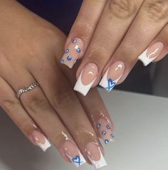 Summer Holiday Nail Inspo 2024, Nails Acrylic Holiday Summer, Acrylic Nails For Greece, Holiday Nails Summer Turkey, Turkey Inspired Nails, Turkey Nails Holiday, Nail Design Inspo Square, Nail Designs Holiday Summer, Holiday Nails For Greece