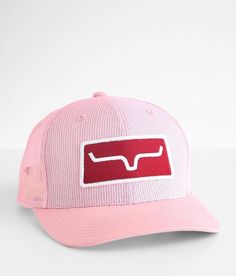 Kimes Ranch All Mesh Trucker Hat - Pink , Women's Pink Embroidered logo patch snapback hat One size fits most. 100% Polyester. Apparel & Accessories > Clothing Accessories > Hats Pink Flat Brim Trucker Hat, Casual Pink Hats With Logo Patch, Pink Trucker Snapback Hat With Flat Brim, Summer Snapback Hat With Logo Patch And Flat Brim, Flat Brim Snapback Hat With Logo Patch For Summer, Pink Trucker Hat With Embroidered Logo, Pink Trucker Baseball Cap With Flat Brim, Pink Trucker Cap With Flat Brim, Pink Embroidered Snapback Baseball Cap