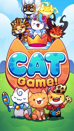 the cat game has many cats on it