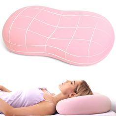 PRICES MAY VARY. Relieve Neck and Back Pain: The neck support pillow for sleep is made of high quality memory foam, moderately soft and hard, to disperse the pressure on the head and neck, easily stretch the shoulder muscles, while providing support for the head and neck, reducing Cervical pressure. Neck pillow for sleep pain relief improves sleep and rejuvenates the body Ergonomic Design: The innovative ergonomic design curve perfectly fits and stretches your neck and spine, the central opening Pillows Amazon, Ergonomic Pillow, Pillow For Neck, Neck Pillows, Contour Pillow, Shoulder Pain Relief, Side Sleeping, Neck Support Pillow, Memory Foam Pillows