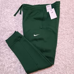 Brand New With Tags Matching Sweatshirt Aslo In My Closet Nike Green Sweatpants For Loungewear, Nike Green Casual Sweatpants, Green Nike Sweatpants Athleisure, Nike Green Jogging Bottoms, Nike Green Loungewear Pants, Nike Green Athleisure Sweatpants, Green Nike Cotton Pants, Green Nike Sweatpants, Nike Green Sporty Sweatpants