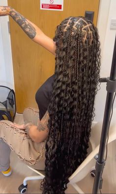 Box Dreads, Boho Knotless