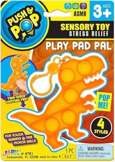 a toy that is in the packaging for play pad pals, with an image of a