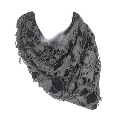 "Grunge Bandanna Grunge Bandana Grey and Black Grunge Bandana Goth Bandana Unisex Bandana Grunge Handbag Scarves  Grunge Head Scarves Goth Grunge..latest trend on fashion runways....70's inspired triangular headscarf Tie ends in a knot under or around your hair...around your neck or handbag Clip on your own barrettes or pins for a high fashion look...and off you go Triangle Measures:  33\" across top X 16.5\" long  High end black and gray jersey knit is lined in 100% cotton black jersey knit or Bohemian Black Cotton Scarves, Black Bohemian Cotton Scarves, Head Scarves, High Fashion Looks, Black Grunge, Goth Grunge, 70s Inspired, Neck Warmer, Handmade Accessories