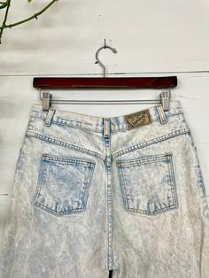 Vintage 90s acid wash mom jeans by iconic label Bonjour. Super light wash and tapered cut with ankle zippers. All cotton non-stretch denim. 90s Acid Wash Bottoms For Spring, 90s Style Acid Wash Jeans For Spring, 90s Acid Wash Jeans For Spring, 90s Style Spring Acid Wash Jeans, 90s High Rise Acid Wash Bottoms, Witch Boots, Fast Fashion Brands, Zipper Jeans, Tapered Leg Jeans