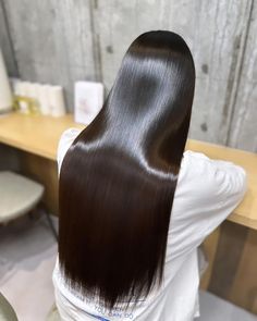 Shiny Black Hair, Glass Hair, Hair Projects, Long Silky Hair, Haircut Pictures, Silk Hair, Beautiful Long Hair