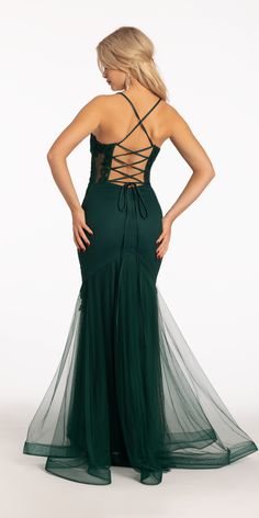 Make a lasting impression at your next event with this Lace Up Illusion Corset Mermaid Dress with Embellished Appliques. Featuring a timeless sweetheart neckline and spaghetti straps, it's delightfully girly yet undeniably stunning. The fitted Illusion bodice is adorned with eye-catching appliques. Finally, a lace up back creates an elegant finished look and ensures the perfect fit for special occasions like proms, evening events, and even weddings. Style 23250-3448BN in sizes 0 thru 16 in Light Corset Mermaid Dress, Black Women Dress, Mermaid Silhouette, Mermaid Dress, Spring 2024, Sweetheart Neckline, Appliques, Spaghetti Strap, Bodice