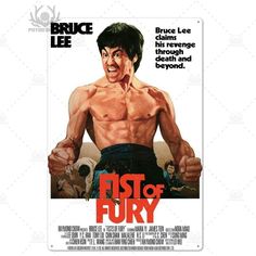 a movie poster for the film fist of fury