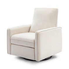 This DaVinci Penny recliner and swivel glider is the ultimate for comfort in your nursery. Click on this BABY ESSENTIALS & APPAREL GUIDE to find everything you need to keep your baby healthy and happy! This DaVinci Penny recliner and swivel glider is the ultimate for comfort in your nursery. Click on this BABY ESSENTIALS & APPAREL GUIDE to find everything you need to keep your baby healthy and happy! GREENGUARD GOLD CERTIFIED; FSC ® CERTIFIED WOOD; CertiPUR-US® certified 360 degree rotation Wate Highlights Subtle, Relaxing Space, Nursery Chair, Swivel Recliner, Swivel Glider, Stain Resistant Fabric, Nursery Furniture, Toss Pillows, Baby Sleep