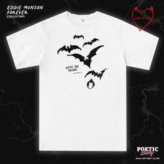 Available in Black or White. For sizing, please refer to the Unisex size guides pictured. UK - Size guide. XS - 3XL (100% organic cotton tee) USA - Size Guide. XS - 3XL (100% soft ringspun cotton tee) Tattoos Spooky, Bat Tattoos, Bat Shirt, Bat Tattoo, Ringer Tee, Infant Tees, Cotton Tee, Unisex T Shirt, Size Guide