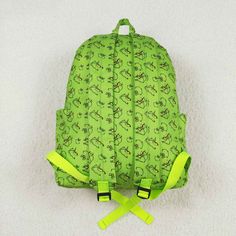 Very good quality Measurement:size 13.2*5*17 inches Material:POLYESTER / NYLON Casual Bags With Cartoon Print For Back To School, Casual Cartoon Print Bags For Back To School, Casual Backpack With Cartoon Print For Back To School, Casual Back To School Bag With Cartoon Print, Casual Backpack With Cartoon Print For School, Cartoon Backpack, Green Backpacks, Kids' Bag, Kids Boutique Clothing