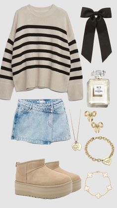 Preppy Summer Outfits, Holiday Events, Cute Lazy Day Outfits, Casual School Outfits, Stylish Outfit