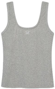 Gray Casual Tank Top For Everyday, Casual Gray Tank Top For Everyday, Trendy Heather Grey Streetwear Tops, Trendy Gray Tank Top, Trendy Heather Grey Tops For Streetwear, Trendy Heather Grey Top For Streetwear, Gray Crew Neck Tank Top, Gray Crew Neck Casual Tank Top, Gray Crew Neck Tank Top Casual