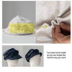 This newsboy cap is very unique and modern. It is made of lightweight and breathable linen fabric that can keep you comfortable and stylish in summer time. I have two steel wires, one inside the hat and one along the brim so that you can shape the hat the way you want.Specifications Material:100% Linen Size: M: 56-58cm L:58-60cm Please DM if you want to custom size. How to wash: Only dry cleaning Leather Beret, Knit Beret, Personalized Hats, Hat Beret, News Boy Hat, Summer Hat, Hat For Women, Cloche Hat, Beret Hat