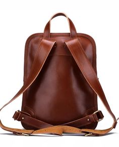 backpack women Rectangular Waxed Finish Backpack For On-the-go, Rectangular Leather Backpack For School, Leather Backed Backpack For Everyday Use, Casual Leather Laptop Bag For School, Classic Satchel Backpack With Waxed Finish, Classic Waxed Finish Satchel Backpack, Classic Waxed Finish Backpack, Classic Waxed Finish Standard Backpack, Classic Backpack With Leather Handles For Daily Use