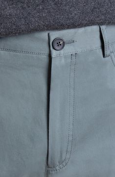 A hint of cashmere adds a touch of luxury to these breathable cotton pants that are fashioned in Italy. Zip fly with button closure Five-pocket style 95% cotton, 5% cashmere Dry clean Made in Italy Cotton Cargo Pants For Business Casual, Business Casual Cotton Cargo Pants With Side Pockets, Cotton Straight Pants With Button Closure, Business Casual Cotton Bottoms With Pockets, Modern Business Casual Bottoms With Five Pockets, Business Casual Cotton Cargo Pants With Patch Pockets, Cotton Ankle-length Pants With Button Closure, Ankle-length Cotton Pants With Button Closure, Cotton Pants With Button Closure And Straight Hem