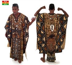 Trendy Fashion Men's Authentic African Mud cloth Robe (Fit for a King) The Lion, Women's Clothing South African Clothes, African American Clothing, Mens Poncho, Royalty Fashion, Traditional African Clothing, African Royalty, African Traditions, Formal Mens Fashion, African Clothing For Men