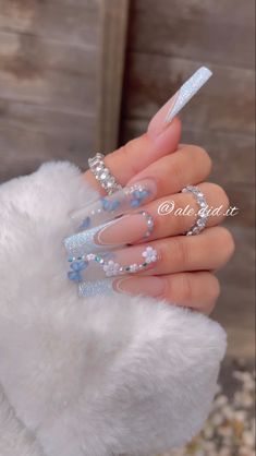 Summer Bright Nails, Sweet 16 Nails, Halloween Nail Art Tutorial, Quince Nails, Acrylic Nails Nude, Nails Design With Rhinestones