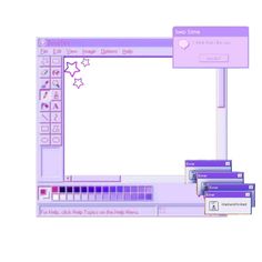 an image of a computer screen that is purple