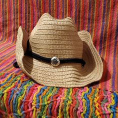 New Straw Hat Perfecf For Summer Time Adjustable Adjustable Casual Sun Hat For Rodeo, Casual Beige Sun Hat For Rodeo, Casual Sun Hat For Rodeo, Casual Straw Hat For Rodeo, Adjustable Cream Sun Hat For Rodeo, Cream Casual Sun Hat For Rodeo, Casual Cream Sun Hat For Rodeo, Casual Cream Straw Hat For Rodeo, Casual Cream Hat Bands For Rodeo