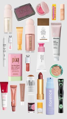 Makeup Preppy, Preppy Products, Glamour Makeup Looks, Makeup Beauty Room, Makeup Collection Goals, Makeup List