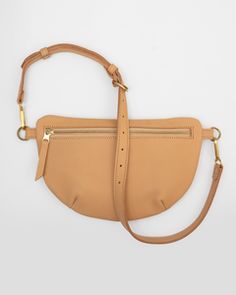 Sling Bag, Latte – ABBY ALLEY Leather Belt Bag With Detachable Handle For Travel, Leather Top Handle Belt Bag For Everyday, Leather Belt Bag With Top Handle For Everyday, Modern Tote Belt Bag For Travel, Modern Belt Bag Tote For Travel, Everyday Leather Belt Bag With Top Handle, Leather Belt Bag With Detachable Handle For Everyday Use, Leather Belt Bag With Detachable Handle For Daily Use, Travel Belt Bag With Detachable Strap And Top Handle