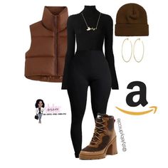 Comfy Brown Outfits, Fashion Inspo Outfits Winter 2024, Amazon Outfits Women Fall 2023, Fall Looks For Women Outfit Ideas, Amazon Outfits Black Women, Brown Fall Outfits, Fall Looks For Black Women, Fashion Outfits Fall, Fall Fashion Outfits Casual