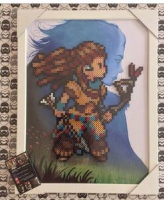 Richard Hall on Instagram: “As the new #horizon has just been announced think i should off this peace we made and sold when the first game was released think we should…” Lucario Pokemon, Perler Creations, Pixel Beads, Easy Perler Beads Ideas, 8bit Art, Diy Perler Bead Crafts, Perler Crafts, Pixel Art Games, Diy Perler Beads