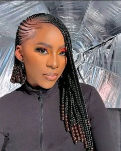 Cornrows Natural Hair, Lemonade Braids Hairstyles, Cornrows Braids For Black Women, Cornrows Styles, Short Box Braids Hairstyles, Braided Cornrow Hairstyles, Cute Box Braids Hairstyles, Hair Twist Styles, Cool Braid Hairstyles