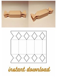 the instructions for how to make an origami fish out of paper and cardboard